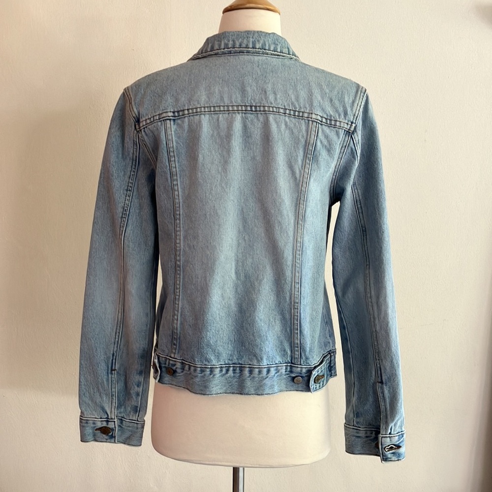 Vintage J Crew denim jean jacket - Picture 3 of 6